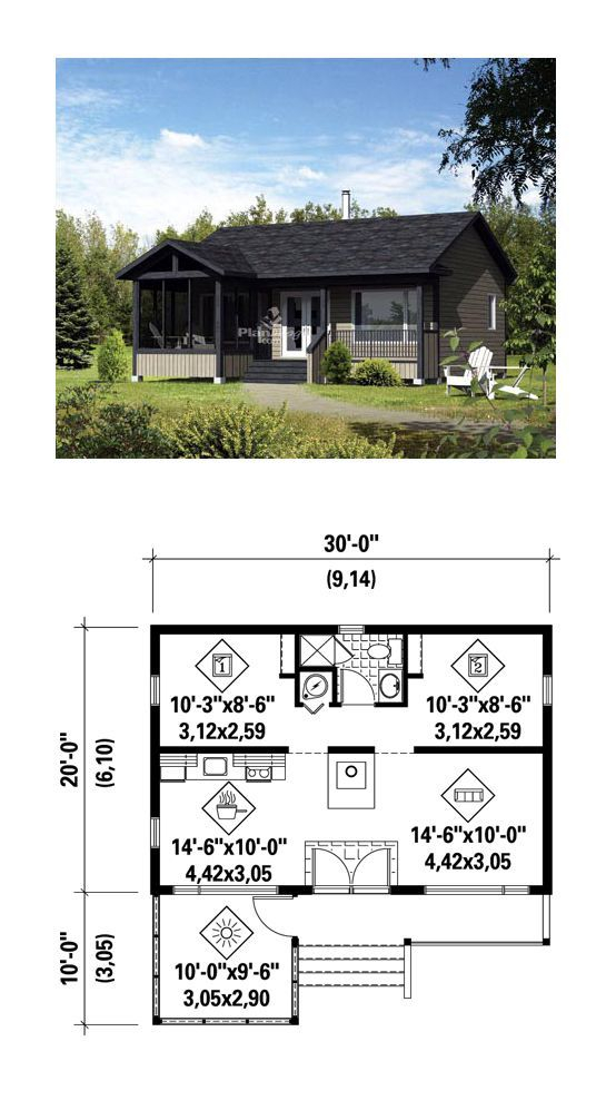 Exploring 600 Sq Ft Tiny House Plans House Plans - 600 SQ FT Tiny House Trailer Plans