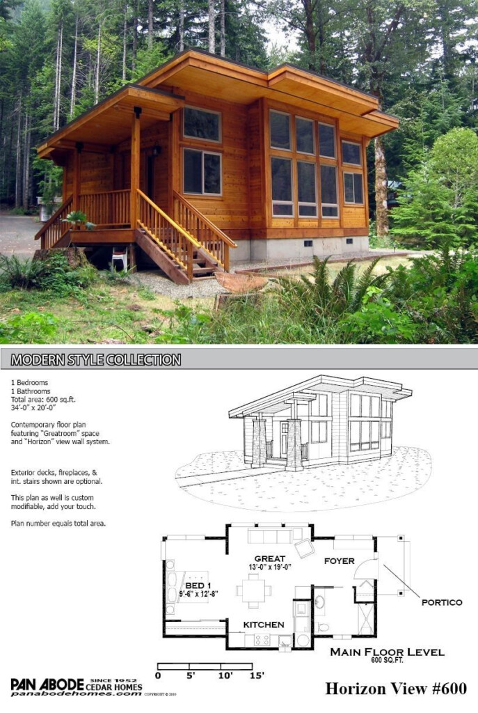 Exploring 600 Sq Ft Tiny House Plans House Plans - 600 SQ FT Tiny House Plan