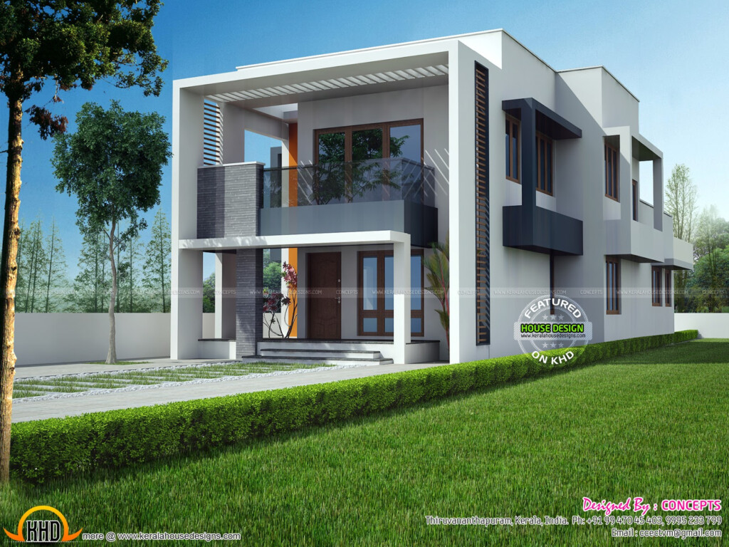 Floor Plan Available Of This 2000 Sq ft Home - House Plan For 2000 SQ FT In India