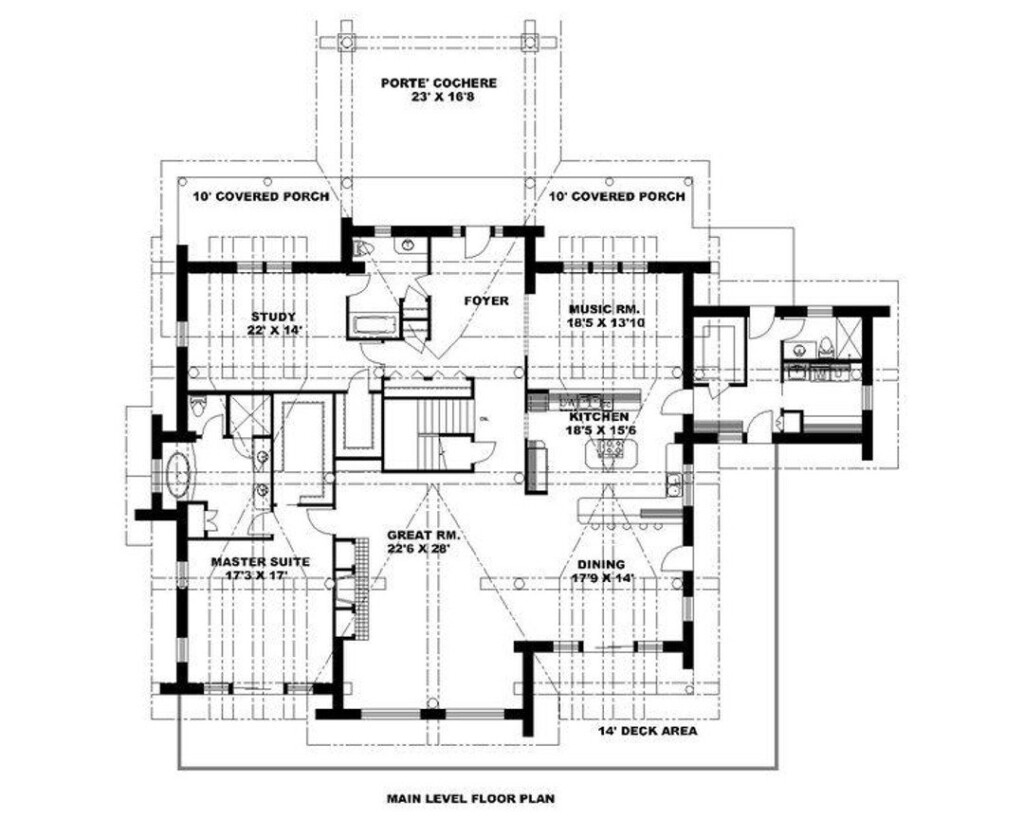 Home Plan 001 1073 Home Plan Great House Design - 1073 SQ FT House Floor Plan