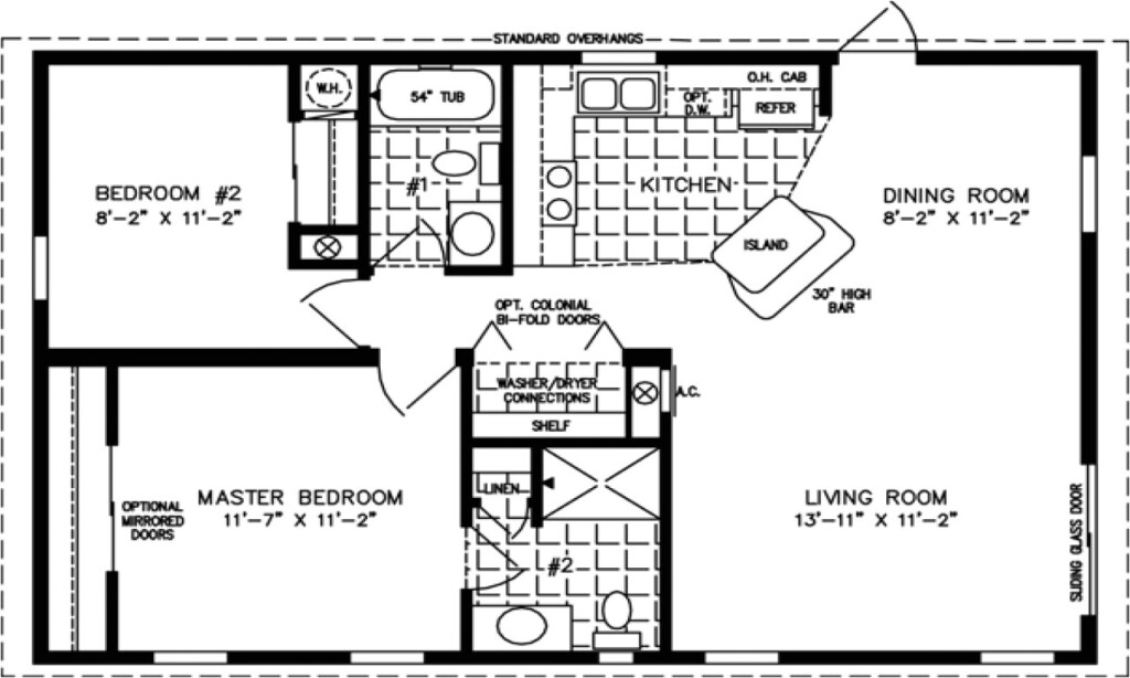 Home Plan For 800 Sq Ft Plougonver - 800 SQ FT House Plans With Basement