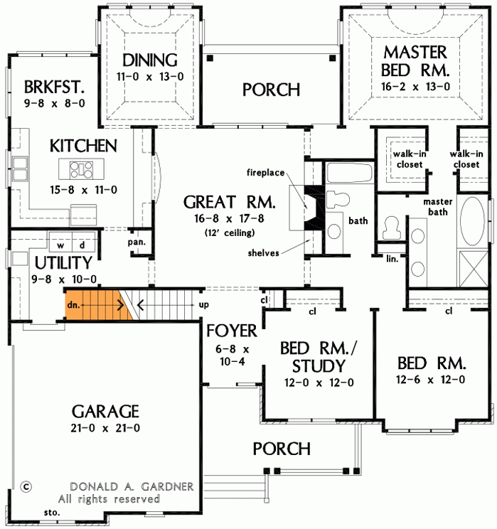 House Plans From The 1900s - 1900 SQ FT House Plans Two Story