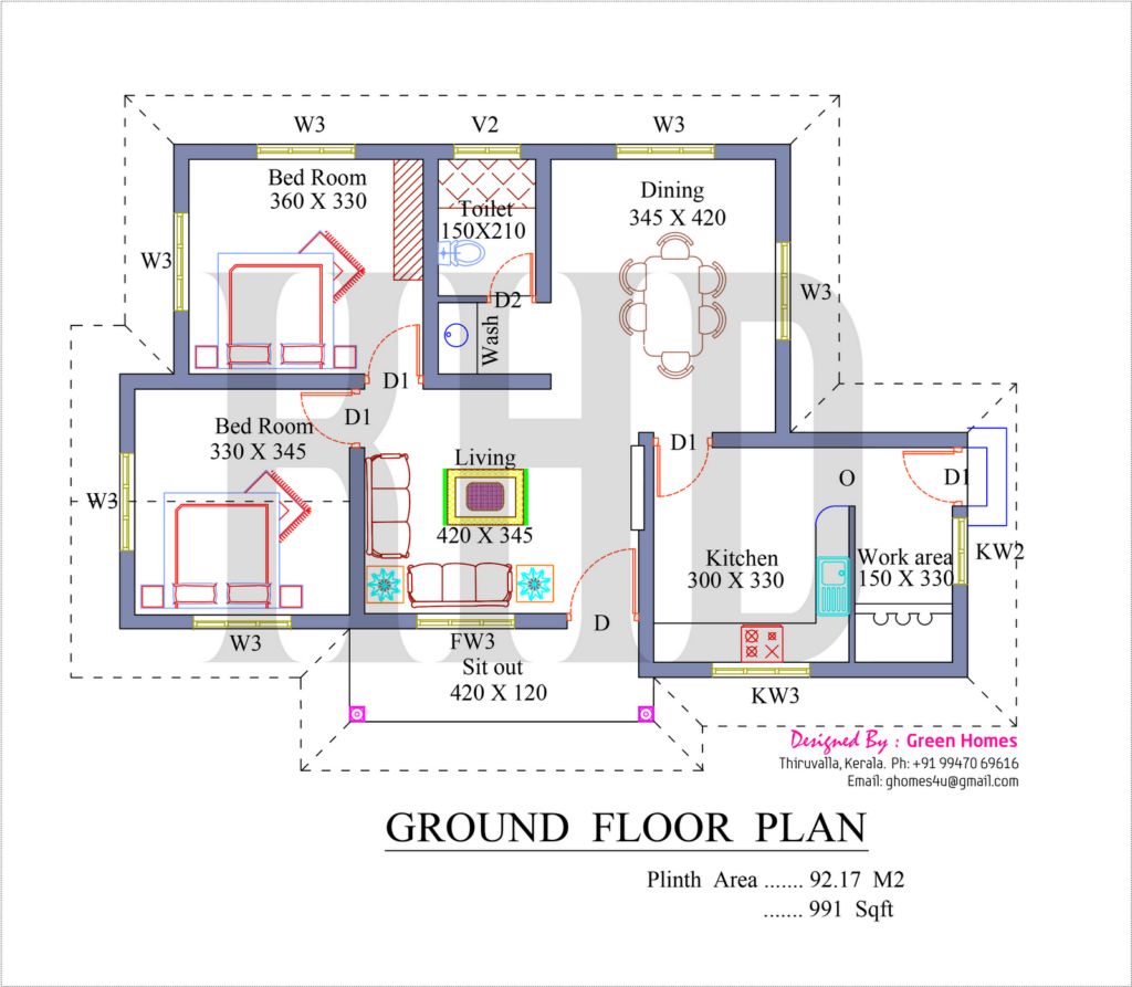 Low Cost House Designs And Floor Plans Kerala Floor Roma - 100 SQ FT House Plans In Kerala