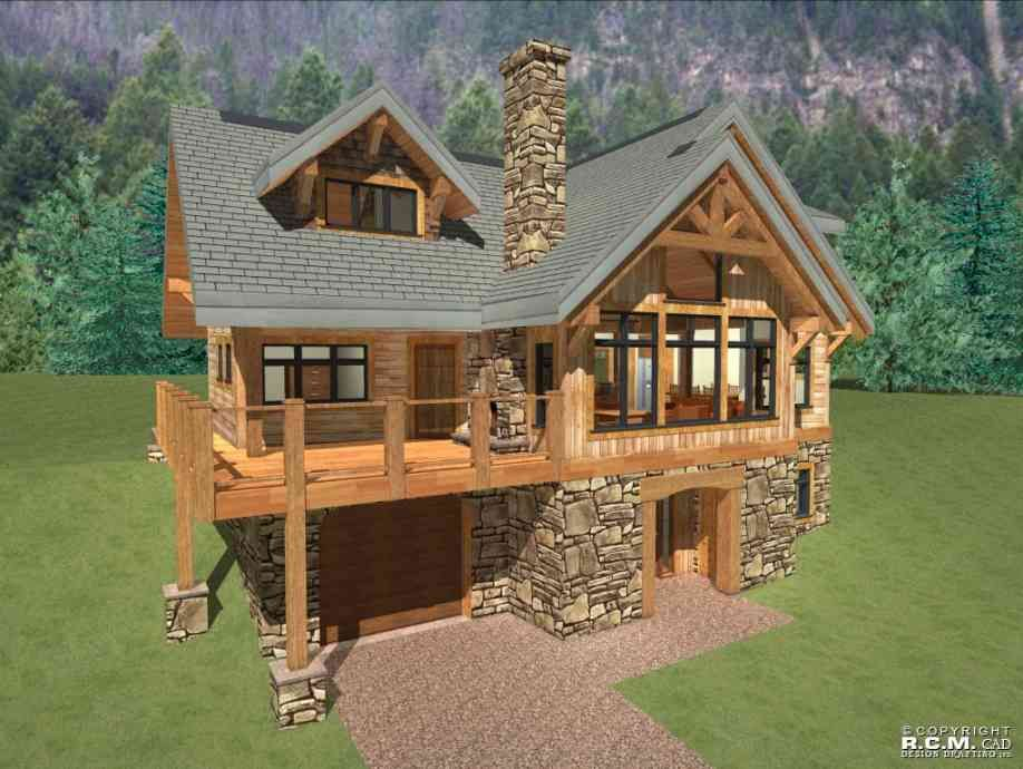 Pin On Building - 2000 SQ FT Mountain House Plans