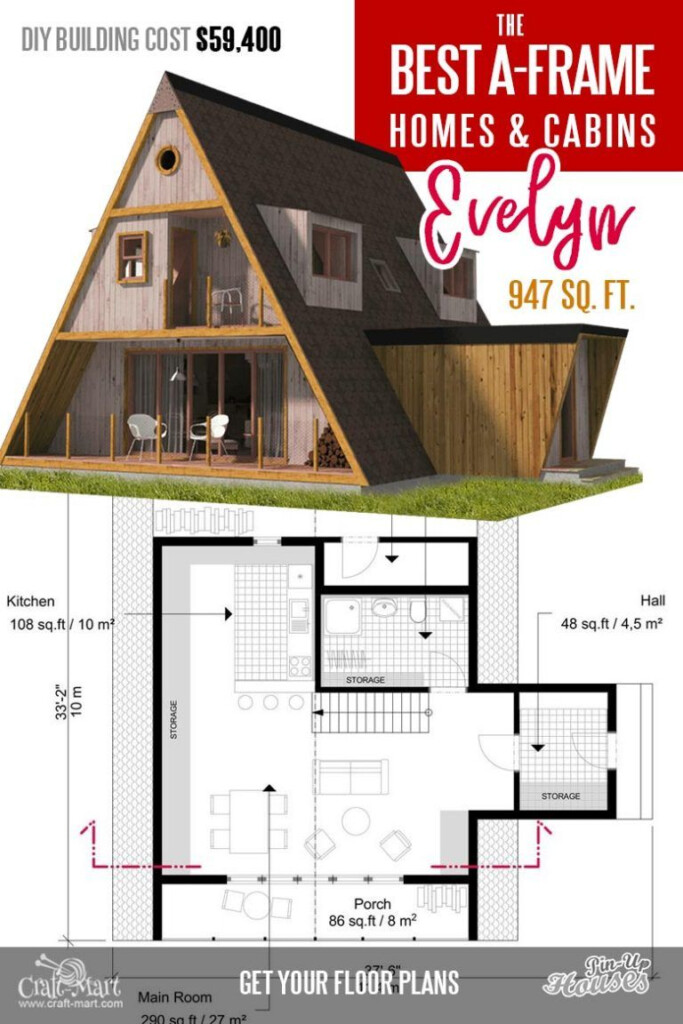 Professional Plans For A Frame House Evelyn Take A Look At Other  - 1800 SQ FT A Frame House Plans