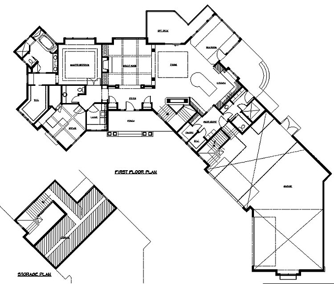 Rambler Floor Plans TJB Plan 205276 TJB Homes - 2000 SQ FT Rambler House Plans