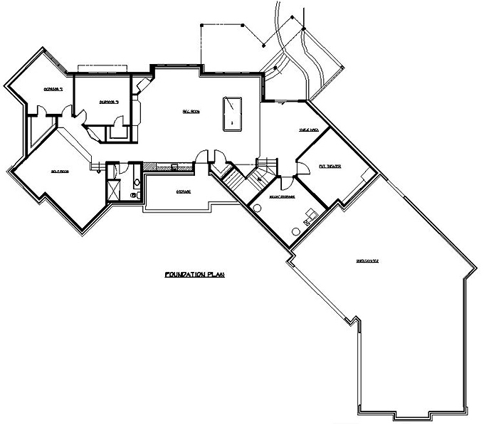 Rambler Floor Plans TJB Plan 205276 TJB Homes - 2000 SQ FT Rambler House Plans