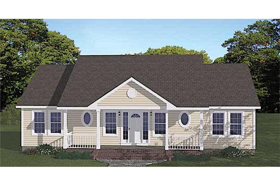 Ranch Home 3 Bedrms 2 Baths 1400 Sq Ft Plan 200 1074 - Ranch Style House Plans 1400 SQ FT