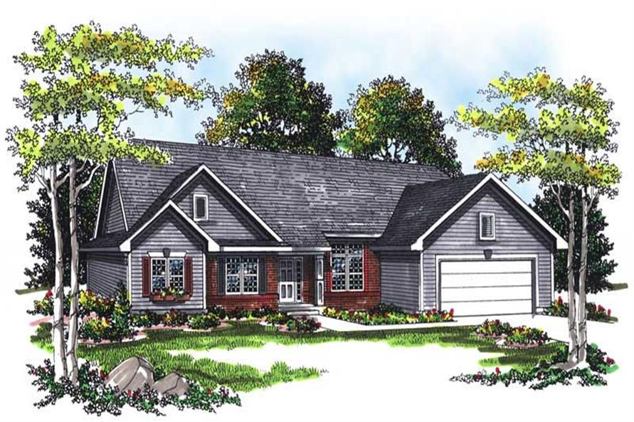 Ranch Home With 3 Bdrms 1750 Sq Ft House Plan 101 1729 - 1750 SQ FT Ranch Modern House Plans