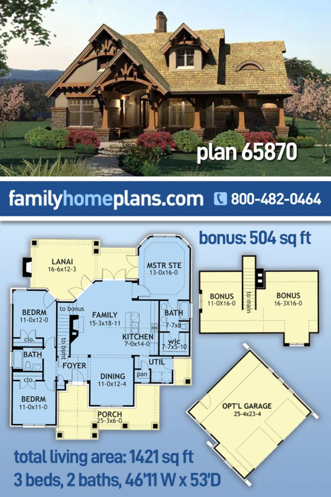 Small Craftsman House Plan Under 1500 Sq Ft Artofit - Craftsman House Plans Under 1500 SQ FT