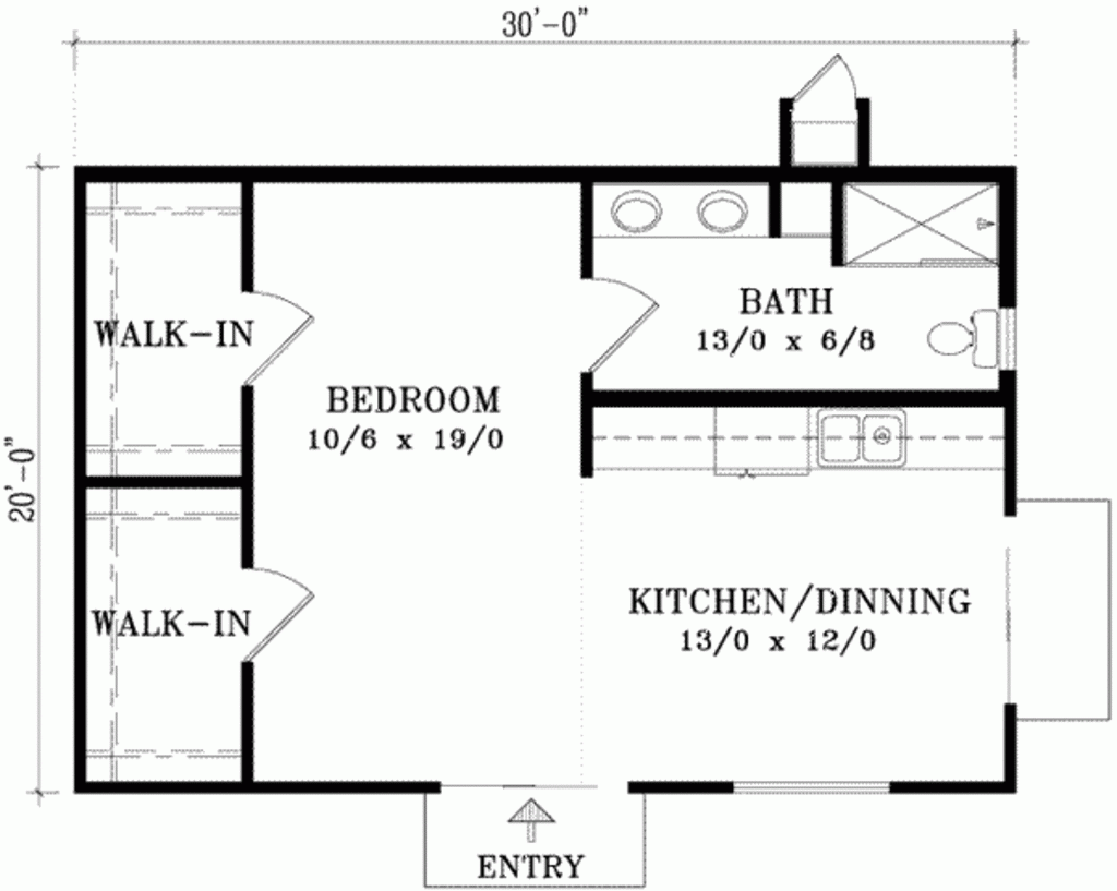 Small Home Floor Plans Under 600 Sq Ft Floorplans click - Small House Plans Under 600 SQ FT