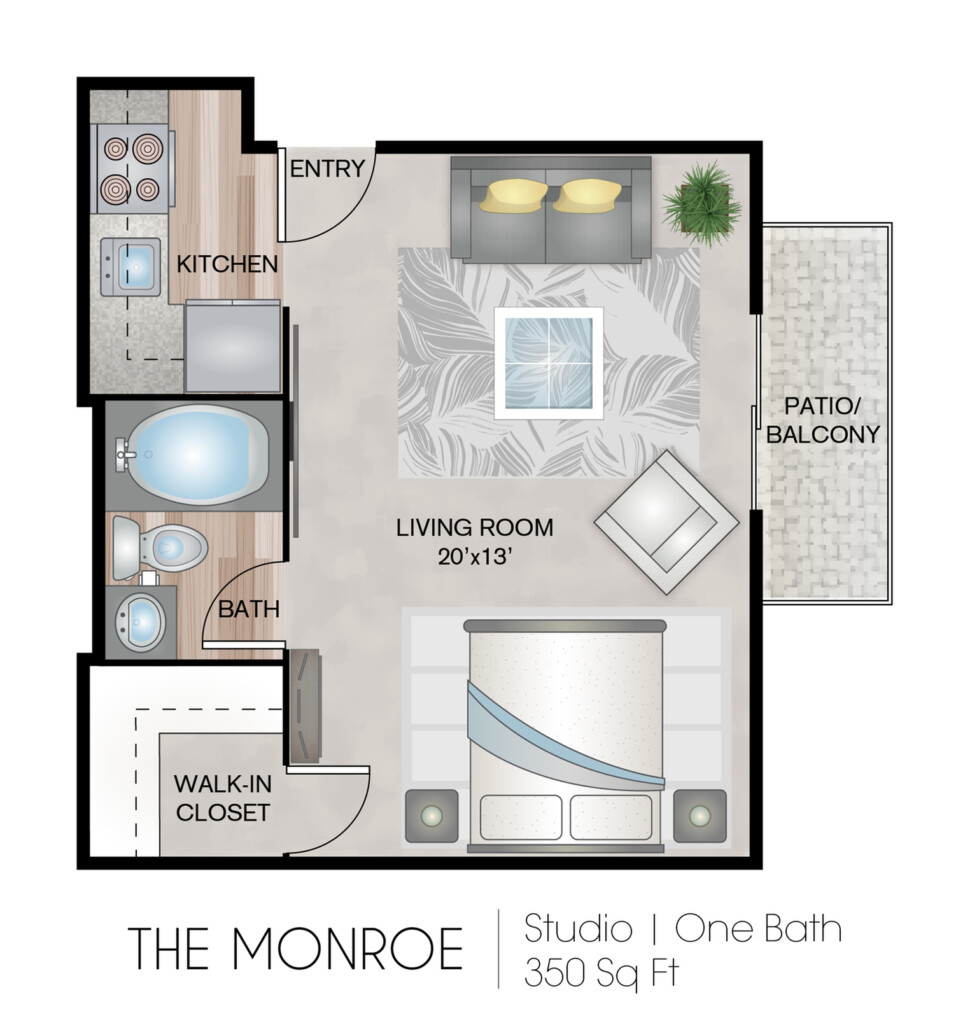 Studio Floor Plan 350 Sq Ft House Viewfloor co - 350 SQ FT House Plans 2 Floor