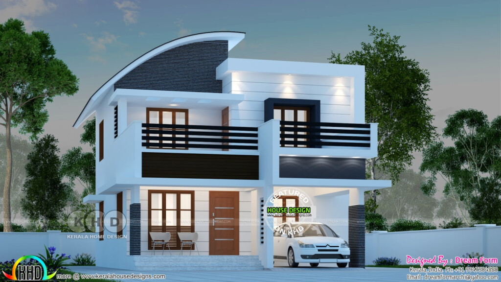 Superb Modern 1600 Sq ft 3 Bedroom Home Kerala Home Design And Floor  - 1600 SQ FT House Plans 3 Bedroom In India