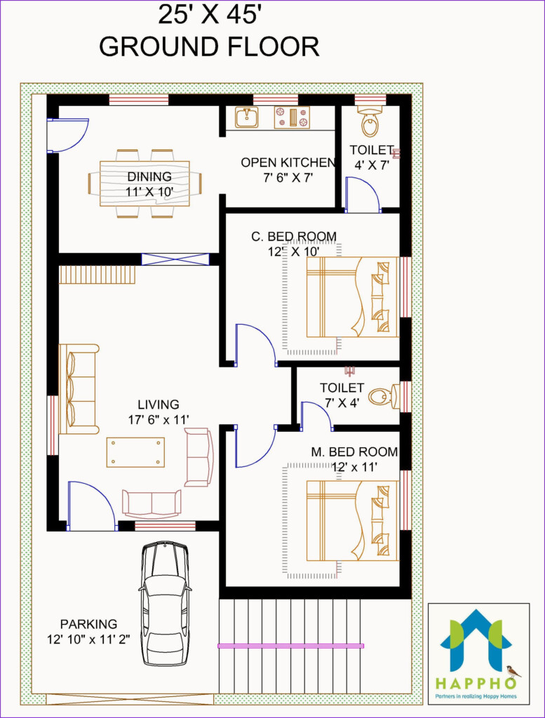 Top 20 1600 Sq Ft House Plans 2 Bedroom - 2 Bedroom House Plans 1600 SQ FT